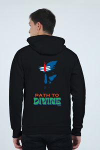 Maha Kumbh Divine Vibes Zip Hoodie