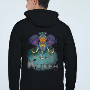 Maha Kumbh Aura Zip Hoodie