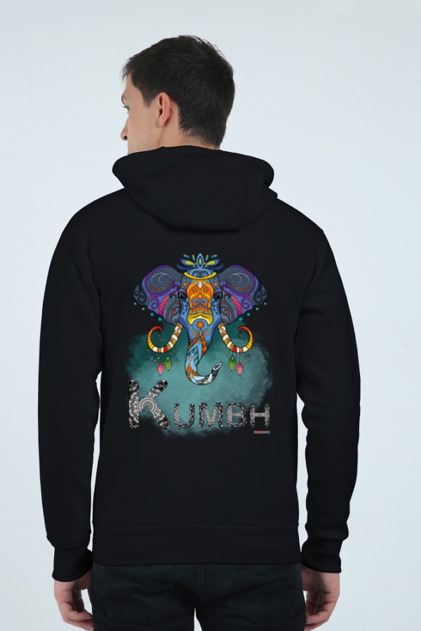 Maha Kumbh Aura Zip Hoodie