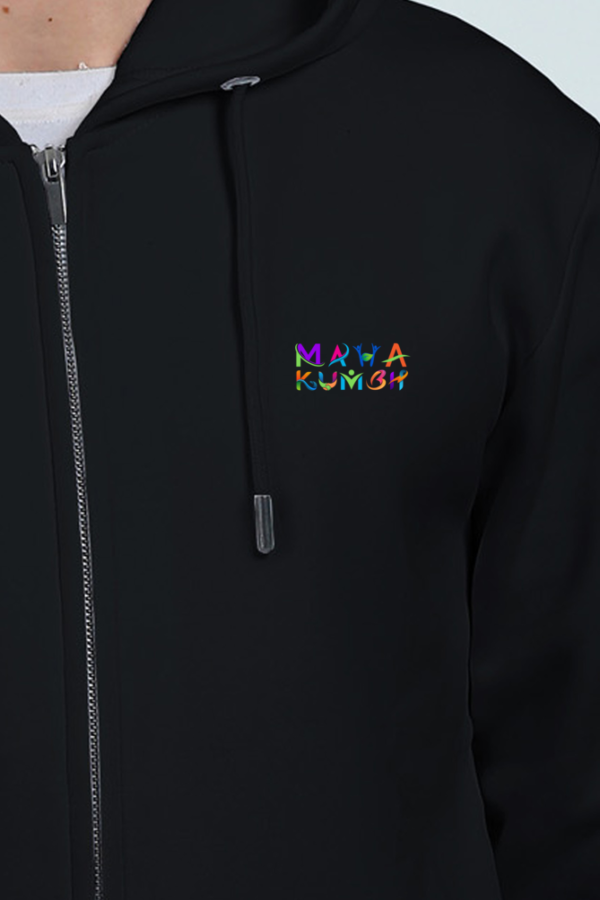 Maha Kumbh Confluence Zipped Hoodie – Unisex Special