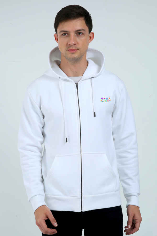 Maha Kumbh Confluence Zipped Hoodie – Unisex Special - Image 4